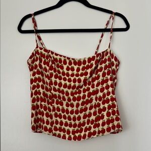 Reformation Overland Tomato Top